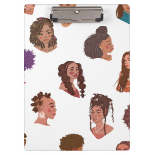 Pranchetas Estilos de Cabelo para Meninas Negras