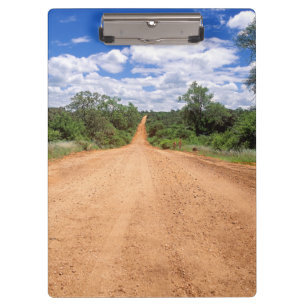 Pranchetas Estrada de terra, Parque Nacional Kruger, Mpumalan