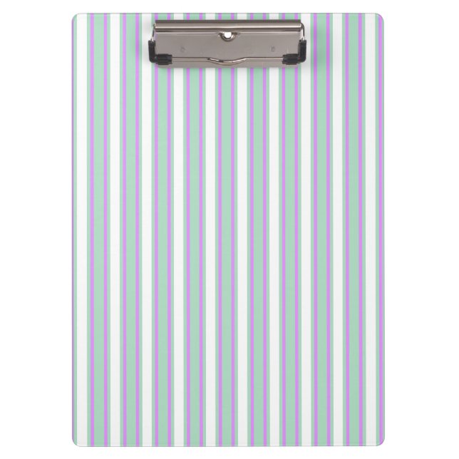 Pranchetas Estrias de doces mint e lilac (Frente)