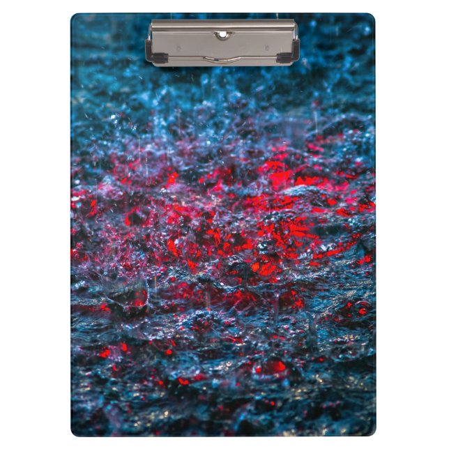 Pranchetas Estudo em Watercolor - Vermelho (Frente)