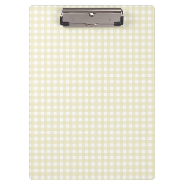 Pranchetas F & L Yellow Gingham (Frente)