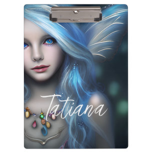Pranchetas Fada Azul Mística Personalizada