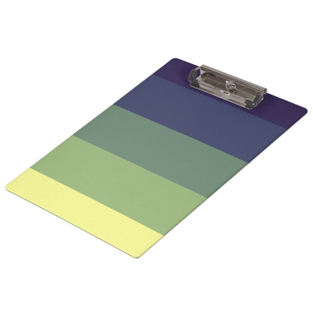 Pranchetas Faixa de Cores Blues + Verde (Inclinado)