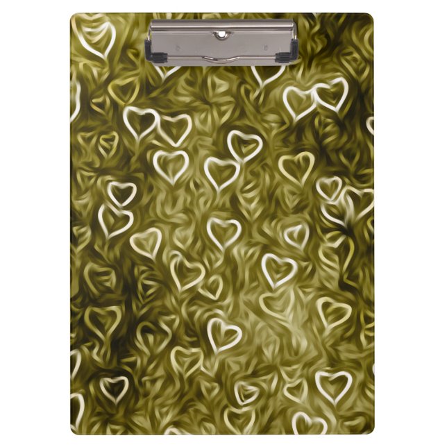Pranchetas Falling Hearts - Yellow (Frente)