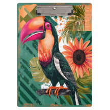 Farbenfroher Tukan im Dschungel