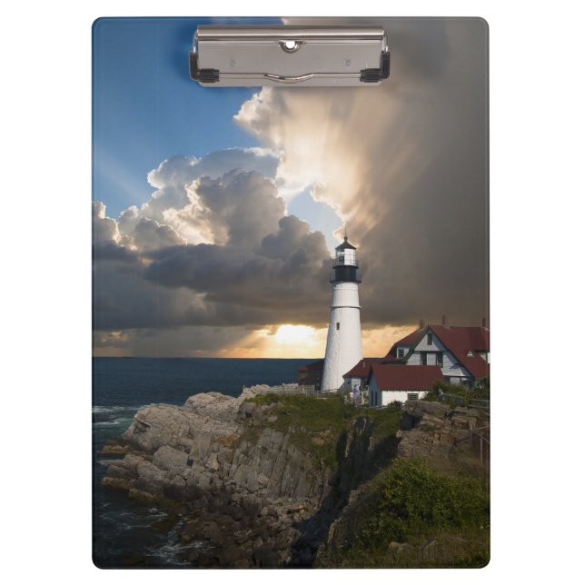 Pranchetas Farol de Cabeça de Portland, Maine, Área de Transf (Frente)