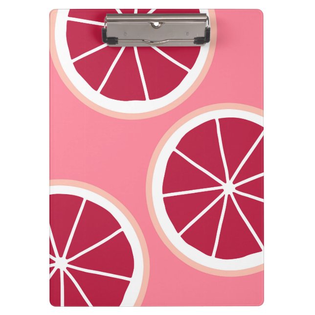 Pranchetas Fatia de Toranja Rosa (Frente)