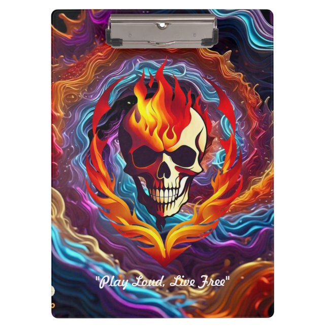 Pranchetas "Festival de Sonho Elétrico" (Frente)