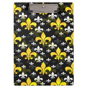 Pranchetas Feur de Lis branco amarelo