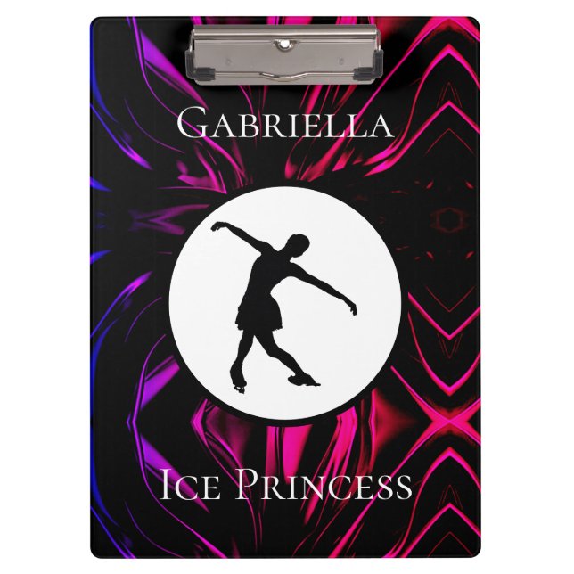 Pranchetas Figura "Ice Princess" Personalizada (Frente)