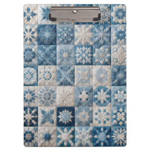 Pranchetas Filtro de Neve Azul e Branco
