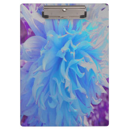 Pranchetas Flor de Dália Decorativa Azul Elegante