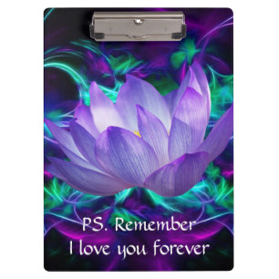 Pranchetas Flor de lótus púrpura e seu significado