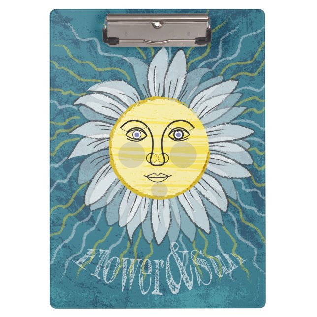 Pranchetas Flor e Sol - Natureza (Frente)
