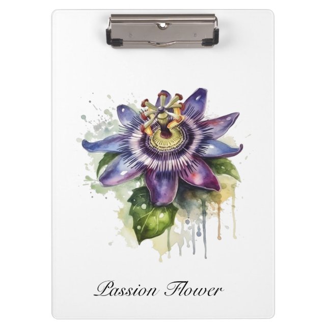 Pranchetas Flor Passivo Púrpura (Frente)