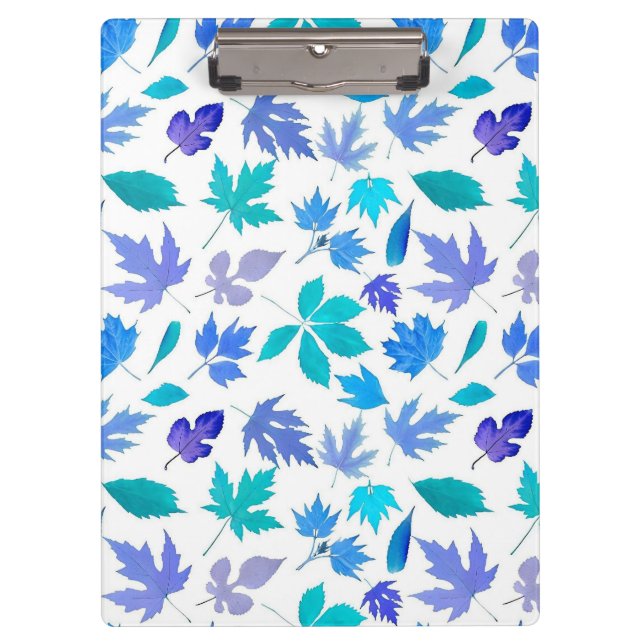 Pranchetas Floral Blue Flowers Pattern Design- 36566 (Frente)