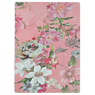 Pranchetas Floral Cherry Blossom Pattern Notepad Notebook