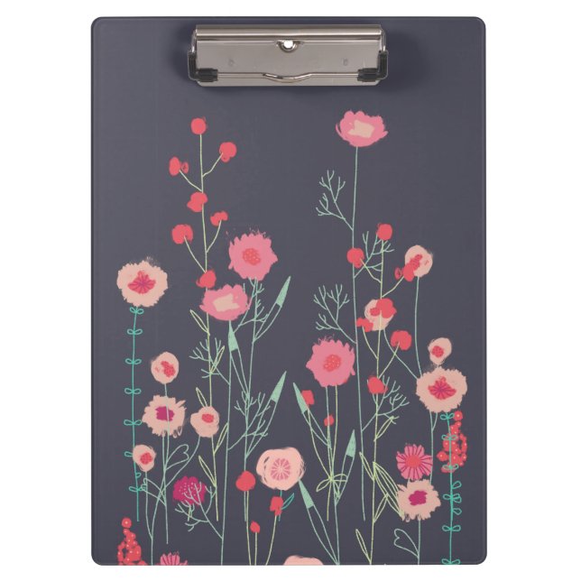 Pranchetas Floral Dark Boho (Frente)