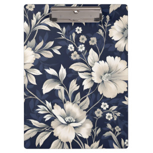 Pranchetas Floral em Azul
