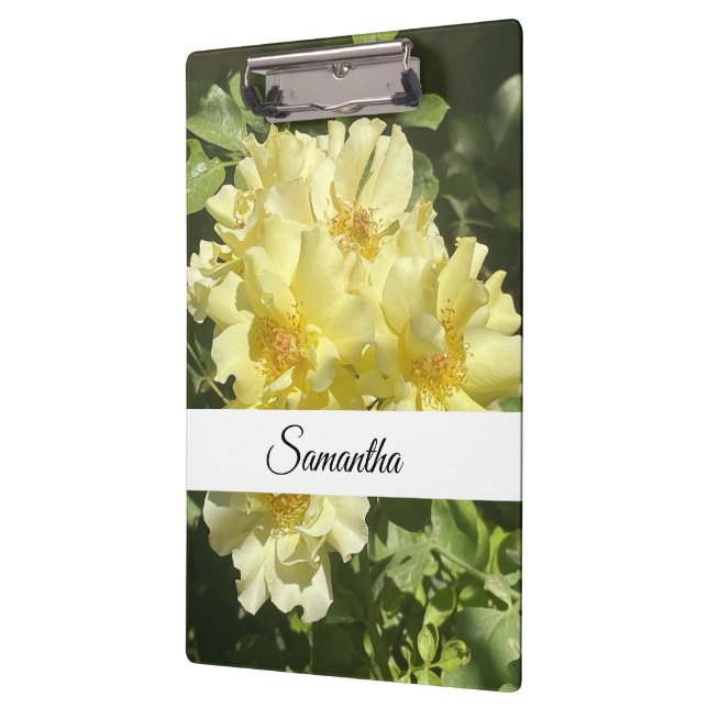 Pranchetas Flores Botânicas Amarelas (Esquerda)