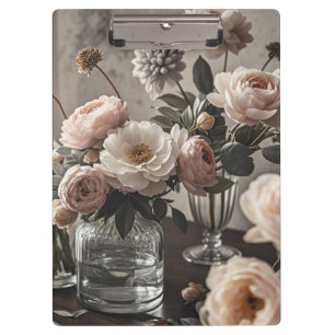 Pranchetas Flores coloridas Floral elegante inspirado no vint