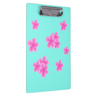 Pranchetas Flores cor-de-água modernas, cor-de-rosa, botânica