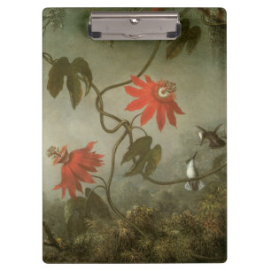 Pranchetas Flores da Paixão e Beija-flores de Martin J Heade