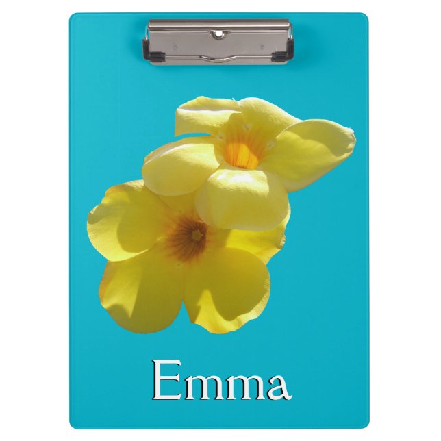 Pranchetas Flores de Trompetes do ouro I (Frente)