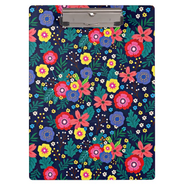 Pranchetas Flores Decorativas E Folhas Padrão-48675 (Frente)