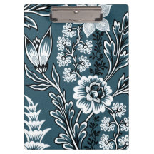 Flores Fantásticas (Slate Teal) Arte Refinado