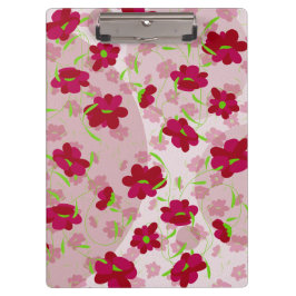 Pranchetas Flores Rosa e Vermelho - Floral