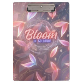 Pranchetas Florescer Na Solidão Estética Floral Personalizada