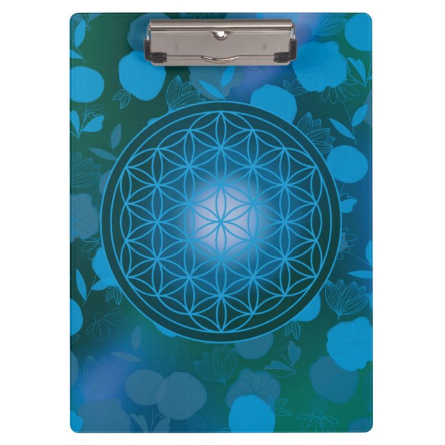 Pranchetas flower of life, chakra,zen,sacred geometric, (Frente)
