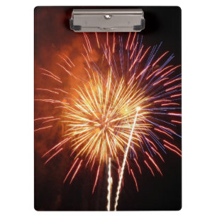 Pranchetas Fogos de artifício vermelho, branco e azul I Patri
