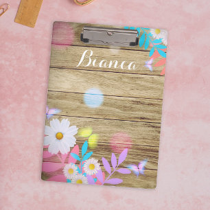 Pranchetas Folhagem e Borboletas de primavera Daisiage e Made
