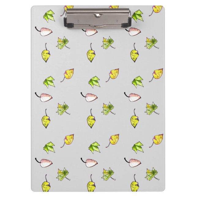 Pranchetas Folhas Coloridas Caindo (Frente)