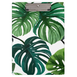 Pranchetas Folhas de Monstera | Aquarela Moderna Simples