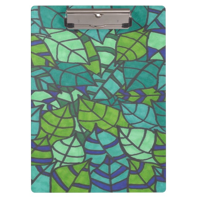 Pranchetas Folhas Tropicais Verdes (Frente)