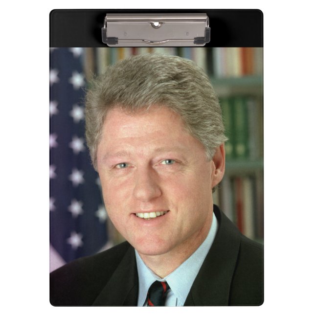 Pranchetas Foto da Casa Branca do Presidente Bill Clinton (Frente)