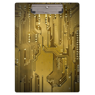 Pranchetas Foto Dourado legal moderna da alta tecnologia do
