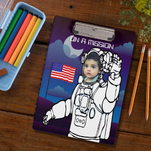 Pranchetas Foto personalizada da astronomia espacial astronau