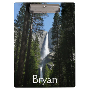 Pranchetas Fotografia de Yosemite Falls and Woods Landscape