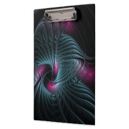 Pranchetas Fractal de Fantasia Colorida abstrato