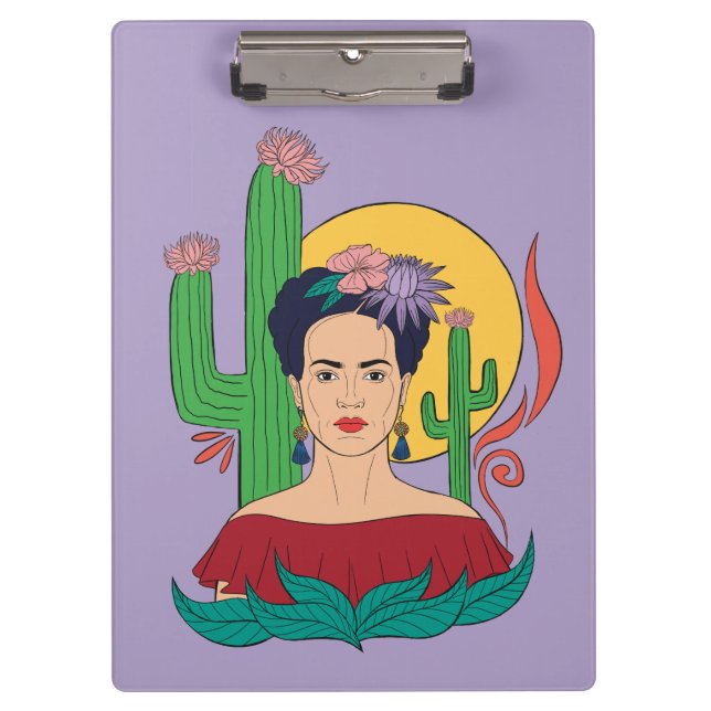 Pranchetas Frida Kahlo Desert Graphic (Frente)