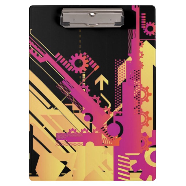 Pranchetas Fundo de intervalo mínimo técnico 7 (Frente)