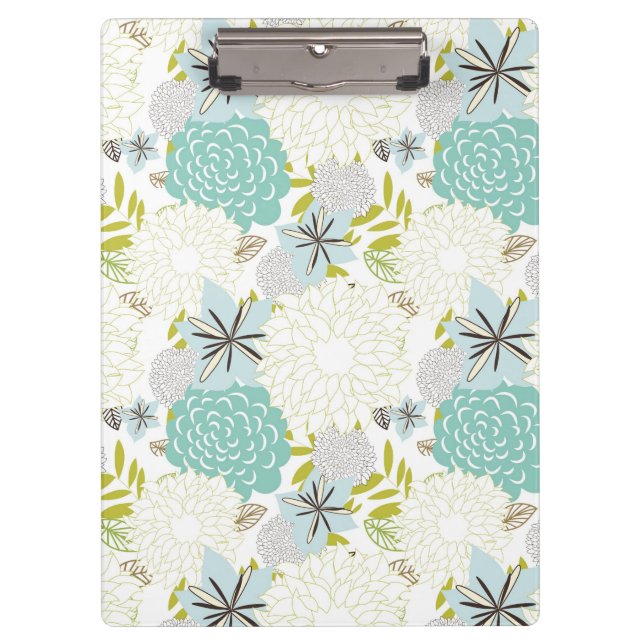 Pranchetas Fundo floral (Frente)