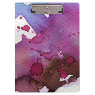 Pranchetas Fundo roxo da aguarela