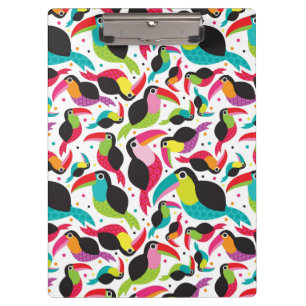 Pranchetas fundo toucan exótico do pássaro de Brasil