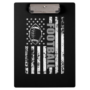 Pranchetas Futebol Patriótico da bandeira americana