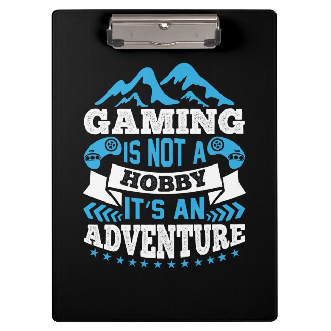 Pranchetas Gamer Gift Gaming Não É Um Hobby (Frente)